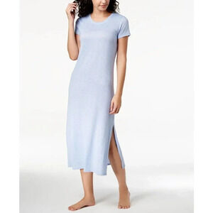Ande Whisperluxe Space-Dye Maxi Sleepshirt LARGE Blue NWT New‎ With Tags